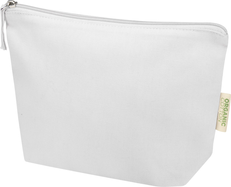Odisha 180 g/m² OCS organic toiletry bag 1L  in White